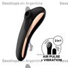 Dual Kiss black Succionador de clitoris con vibrador de punto G
